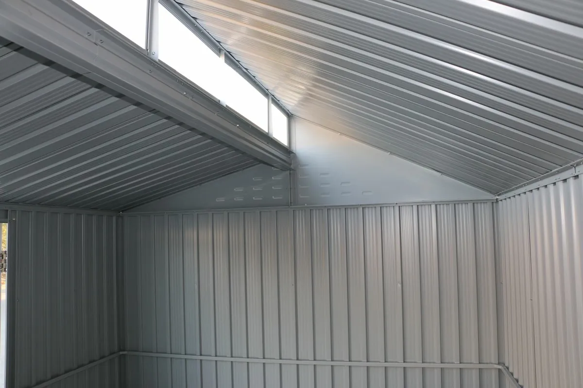 10×8 Aluminium Metal Sheds - Image 4