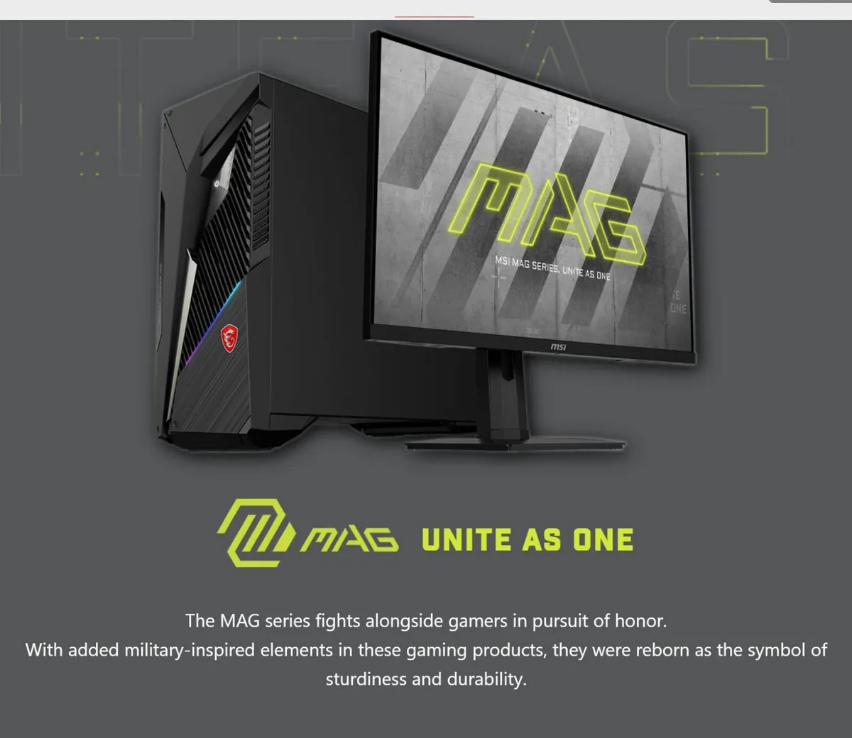 MSI MAG 323UPF 32” inch 4K 160Hz Gaming Monitor - Image 1