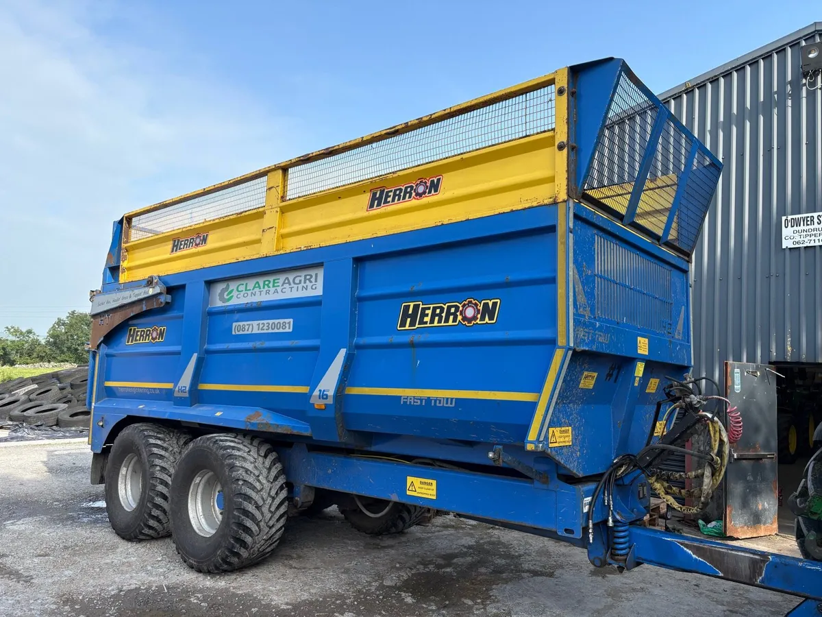 20ft Herron H2 Silage Trailer