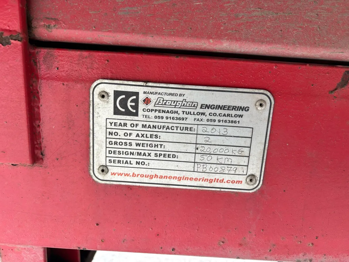 Broughan 20ft silage trailer - Image 4