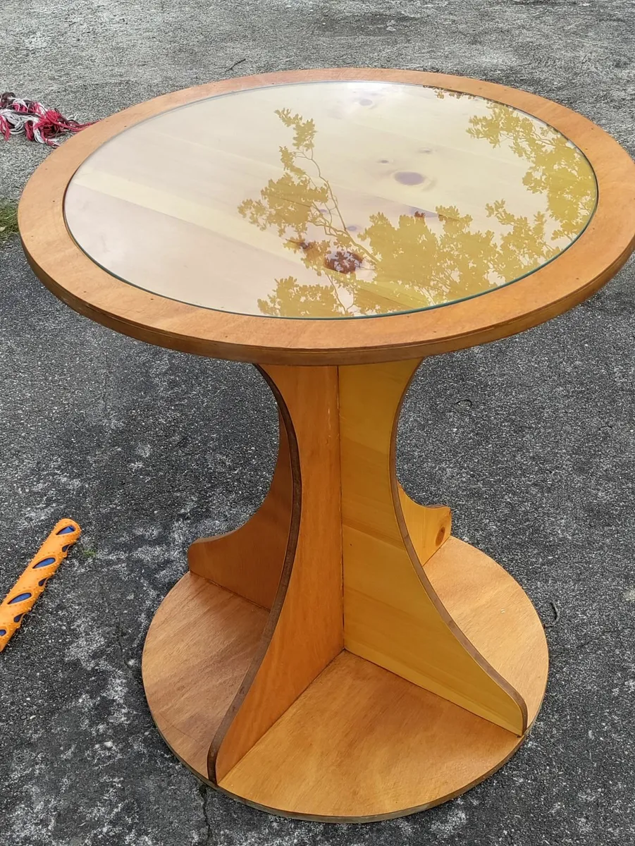Tall, Round Occasional Table - Image 1