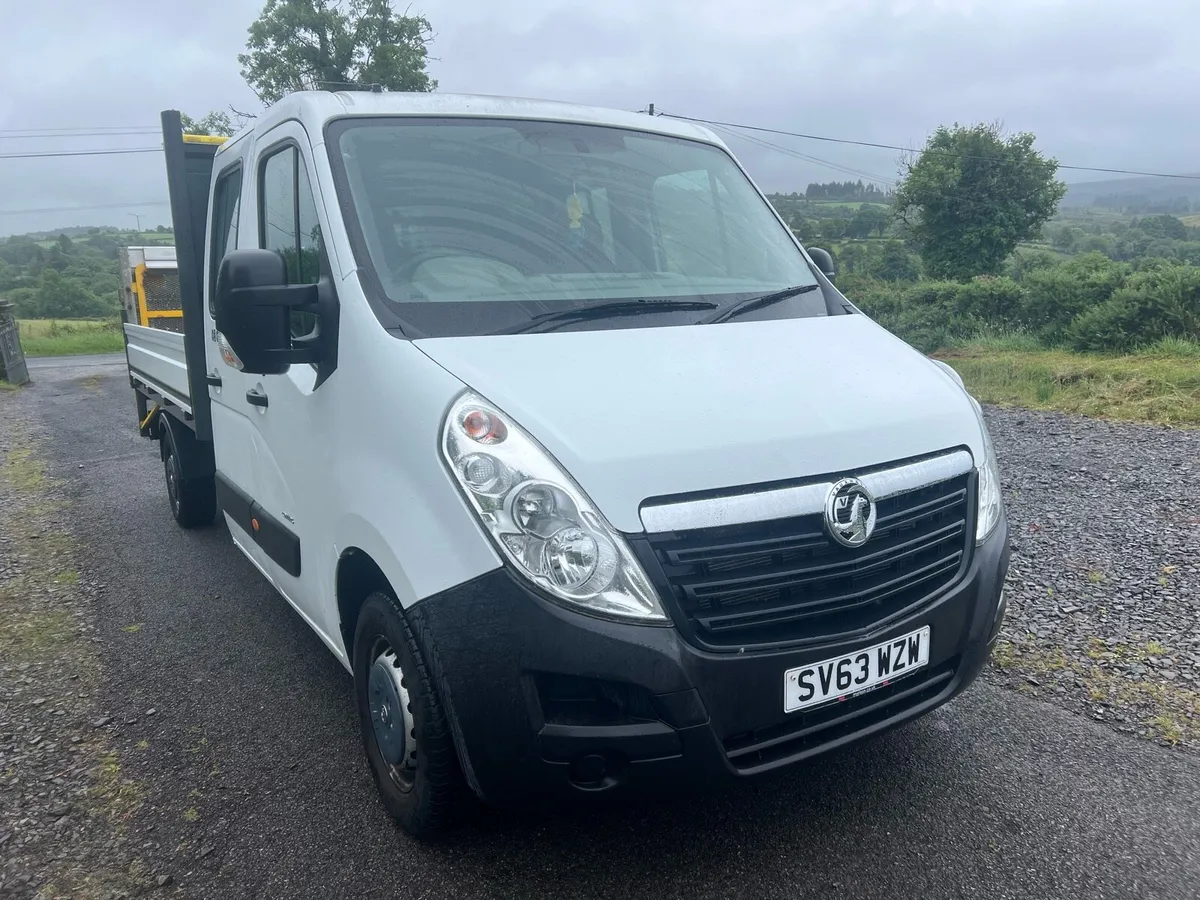 MINT VAUXHALL MOVANO CREW CAB PICKUP - Image 1