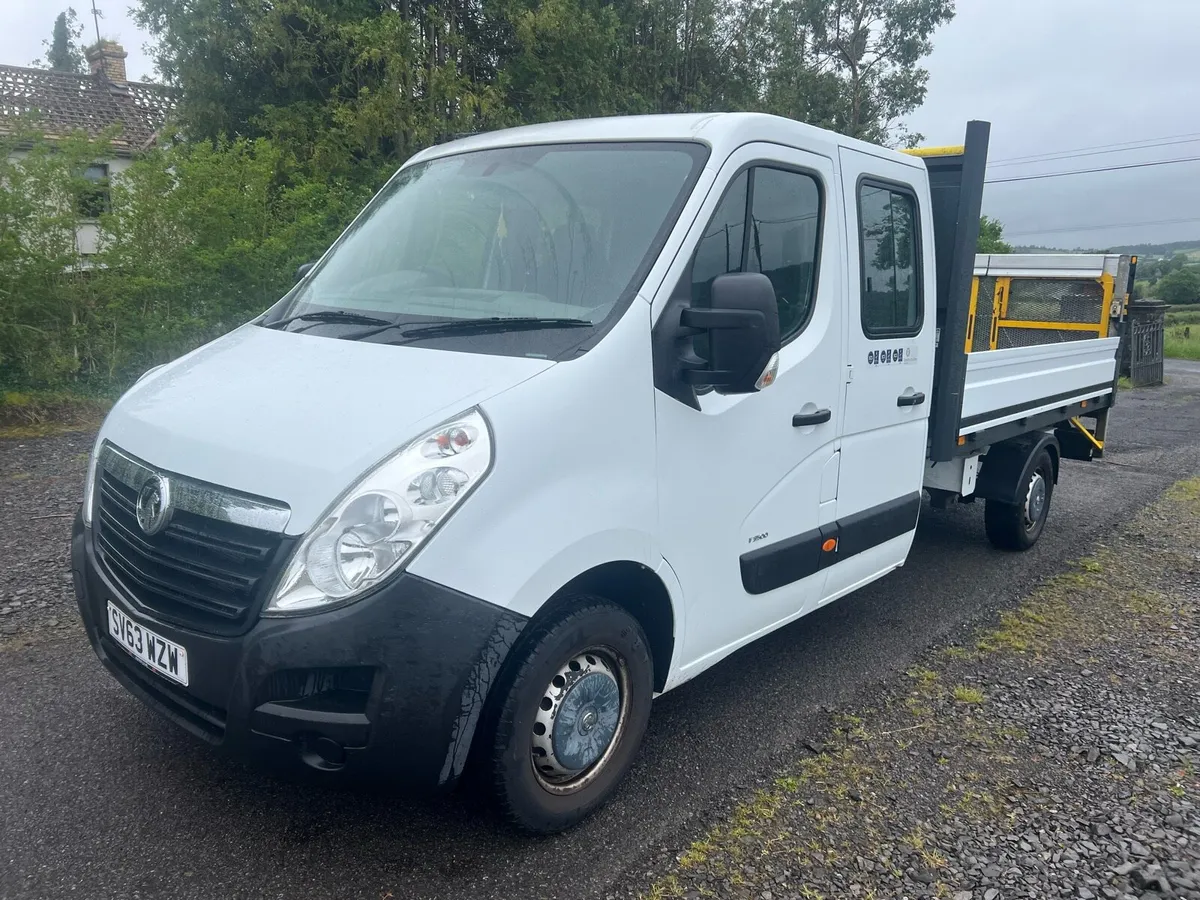 MINT VAUXHALL MOVANO CREW CAB PICKUP - Image 3