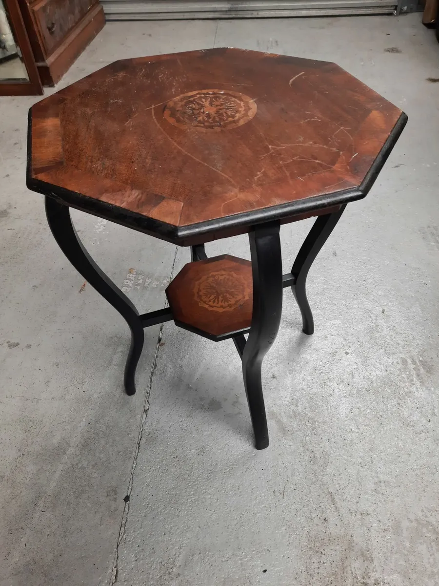 Vintage OCTAGONAL Table - Image 1