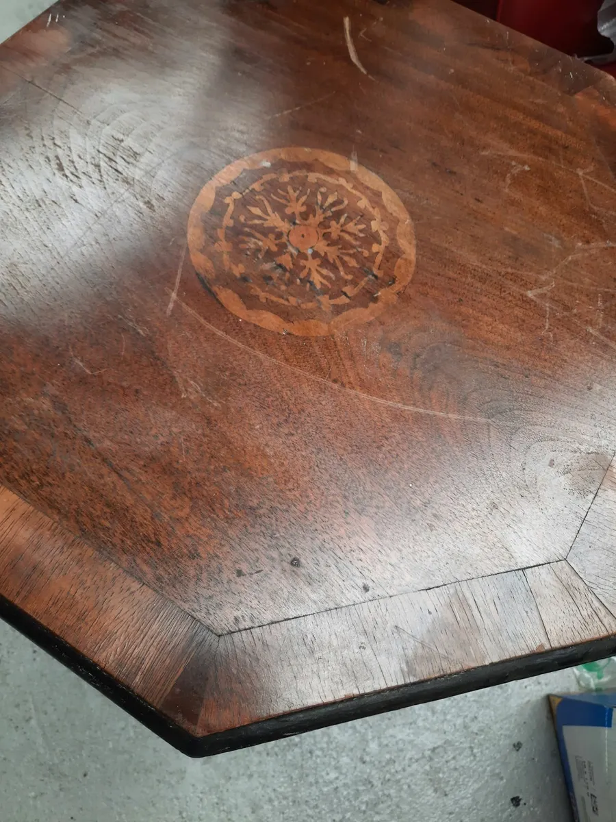 Vintage OCTAGONAL Table - Image 4