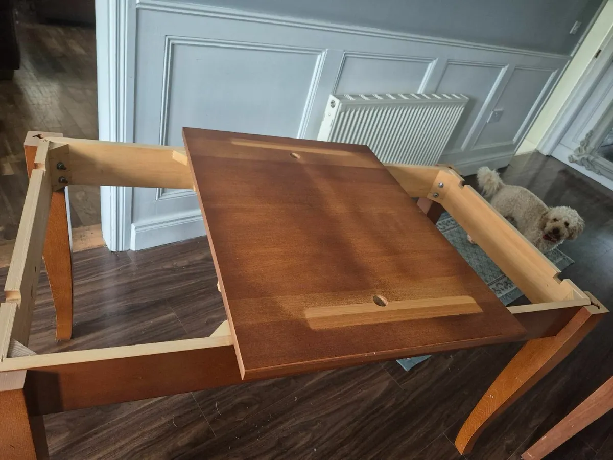 Solid Wood Extendable Table - Image 4