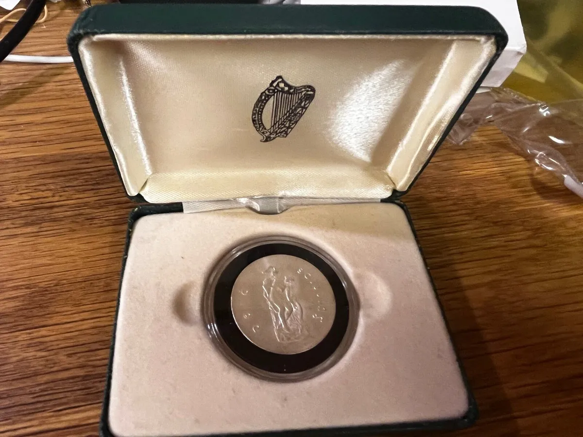 Silver ten shillings Irish - Image 2