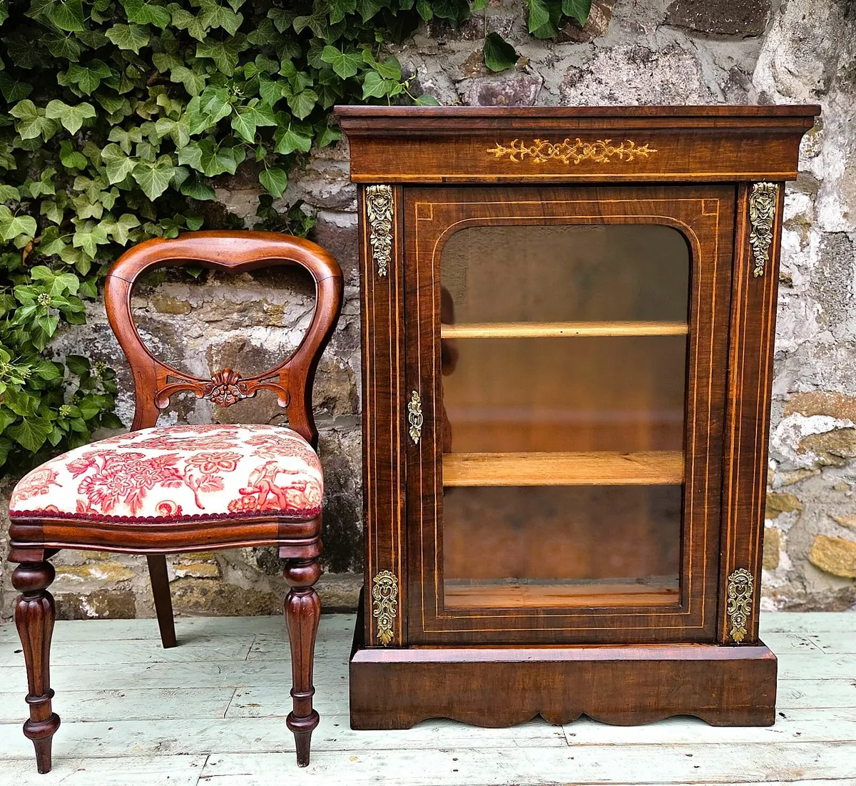 Victorian Pier Cabinet- Circa 1860 - Image 3
