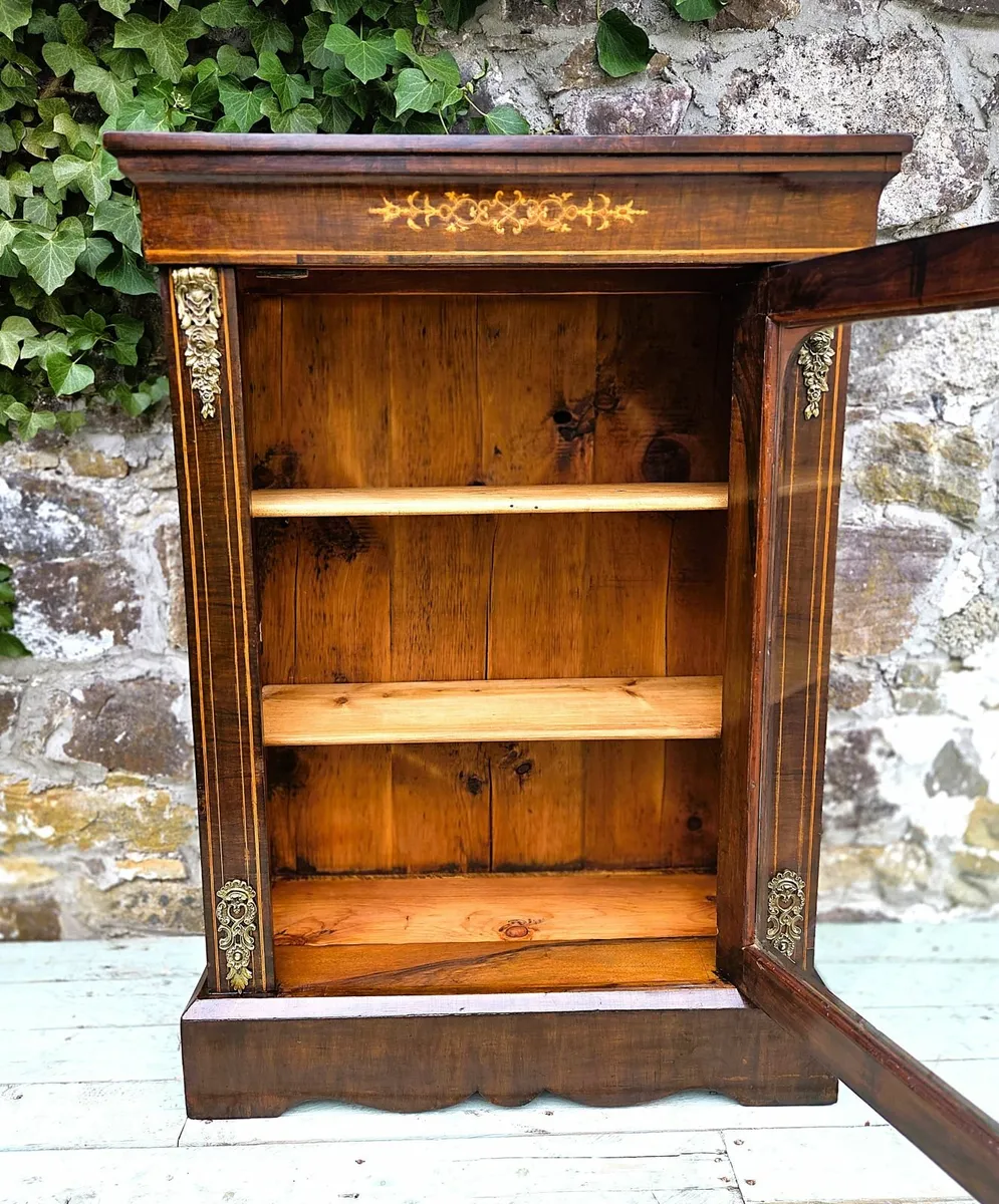 Victorian Pier Cabinet- Circa 1860 - Image 4