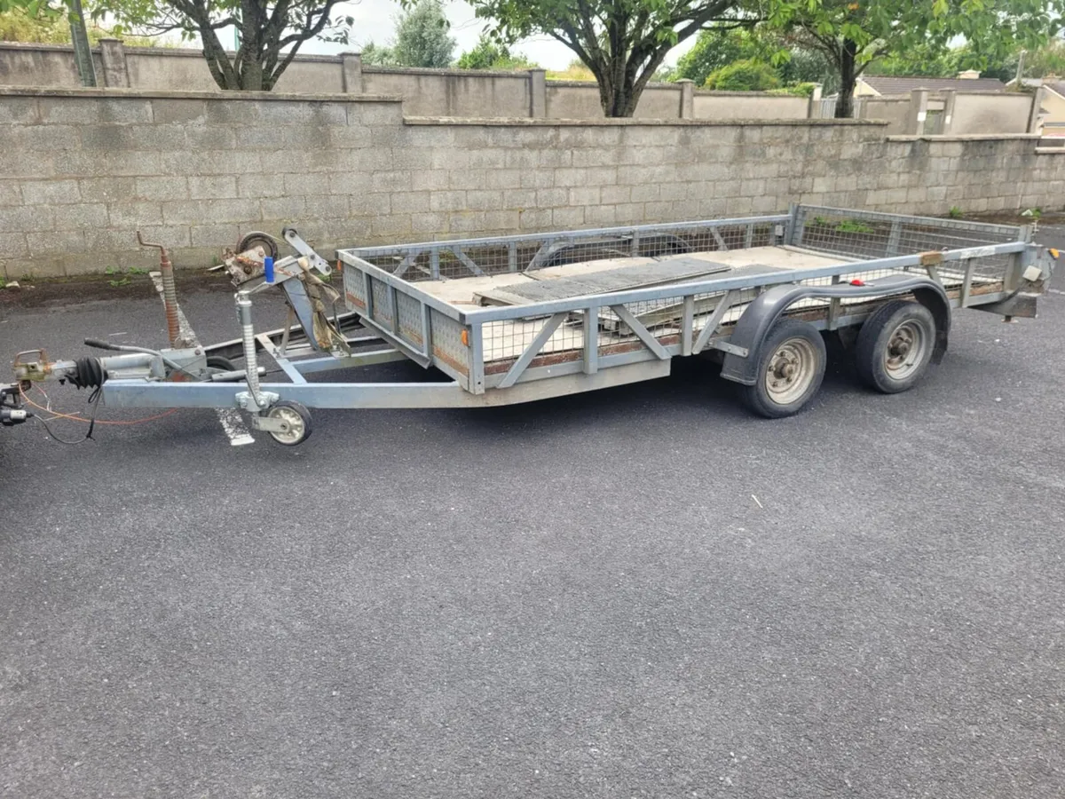 12x6 ifor Williams plant trailer - Image 2