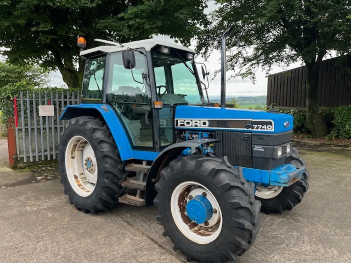 1994 Ford 7740 SL Dual Power 4wd tractor - Image 3