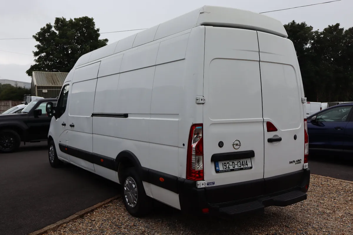 2019 OPEL MOVANO LWB JUMBO NO VAT - Image 4