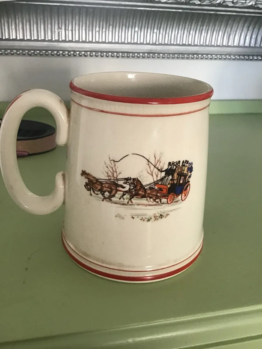Vintage GIBSONS Staffordshire England Tankard - Image 3
