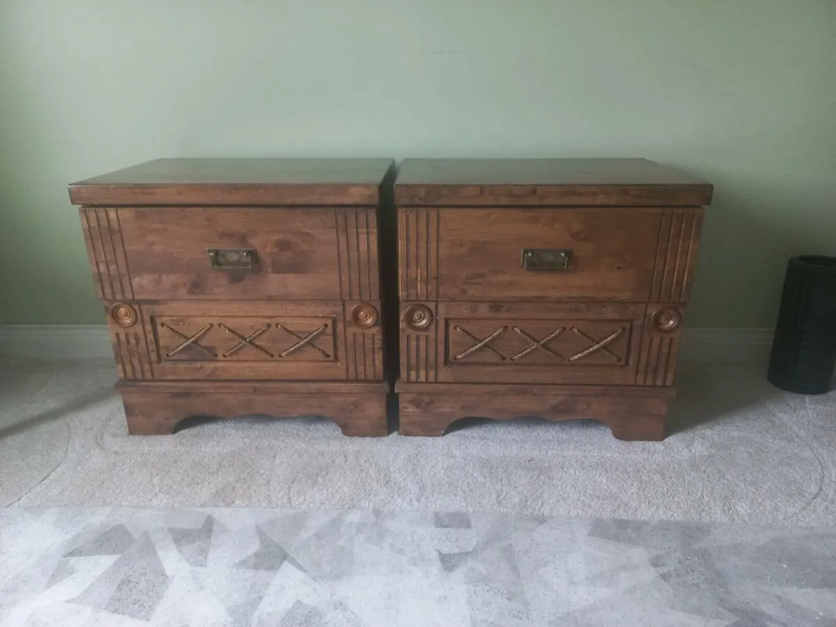 Bedside lockers - Image 1