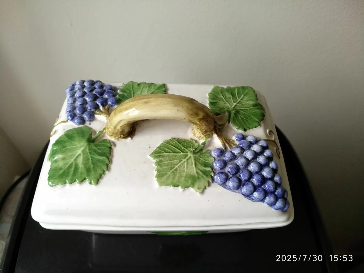 Vintage butter dish - Image 3