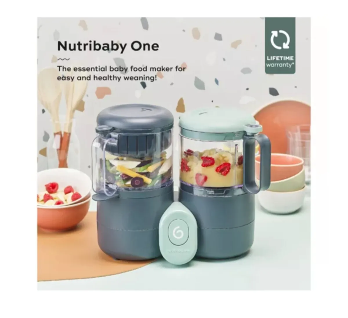 BABYMOOV Nutribaby One 4-in-1 Baby Food Maker - Image 2