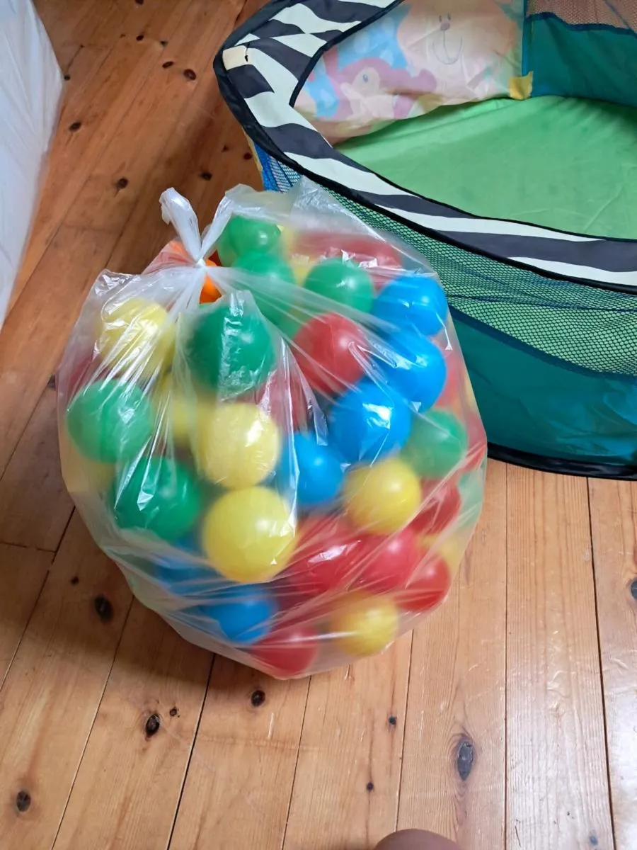 Baby toddler toys  lego, ball pen, tents - Image 4