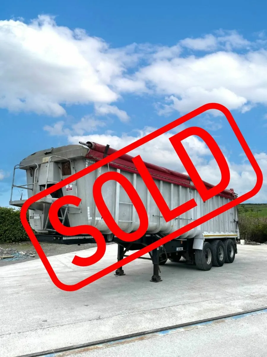 Bulk Alloy Tipping Trailer - Image 1