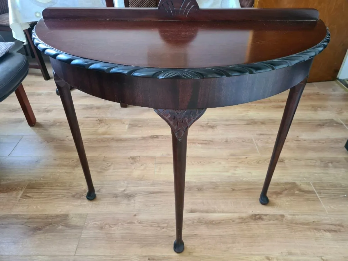 Mahogany Hall table