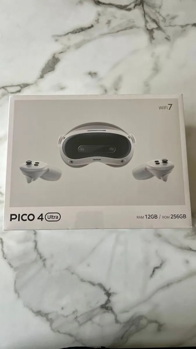 Brand New PICO 4 Ultra VR Headset 12GB RAM, 256GB Storage. Brand New, Wi-Fi 7, 4K Display - Image 1