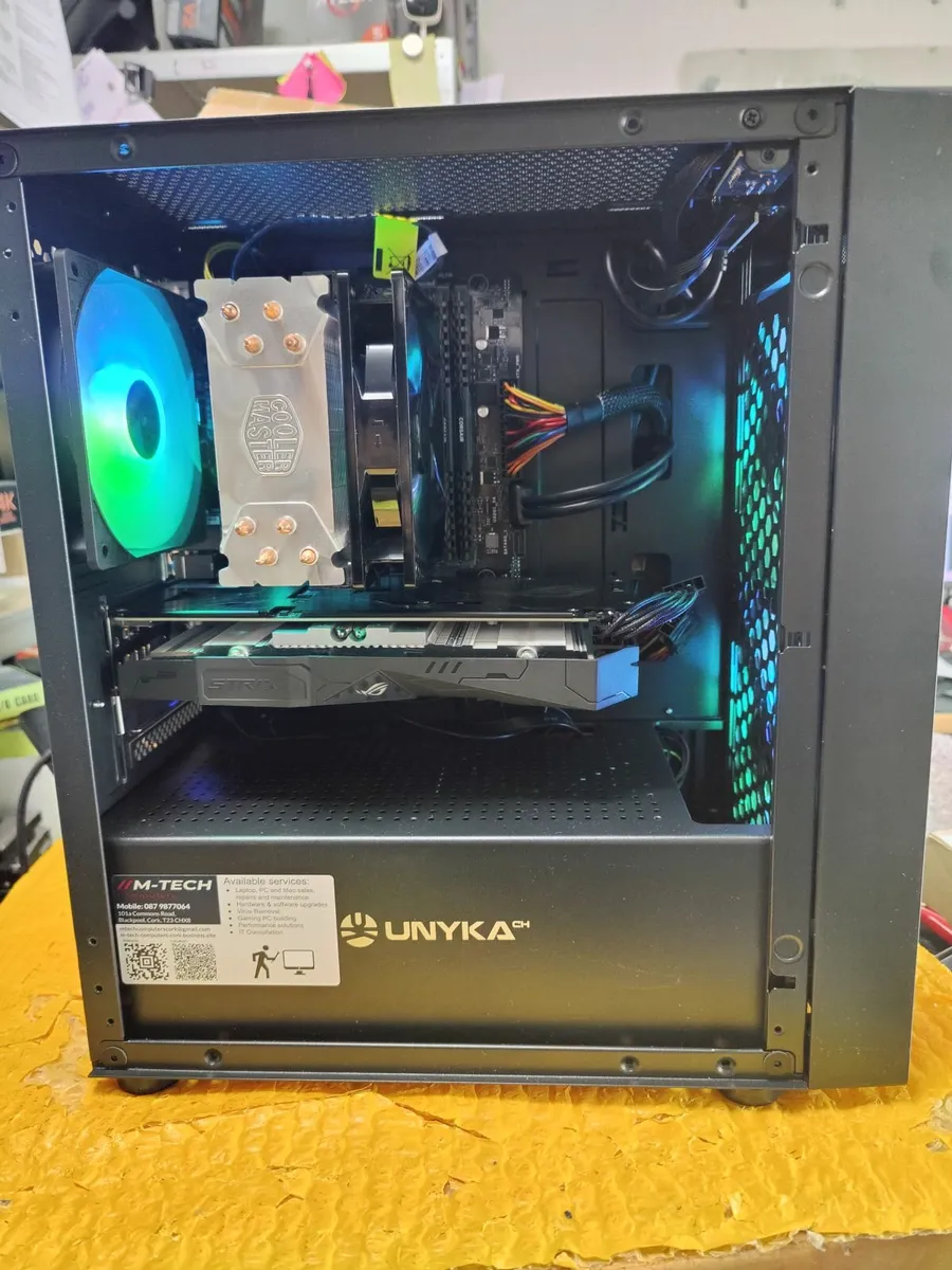 Custom Built Gaming PC Intel i5/16GB/1000GB SSD/GT - Image 3