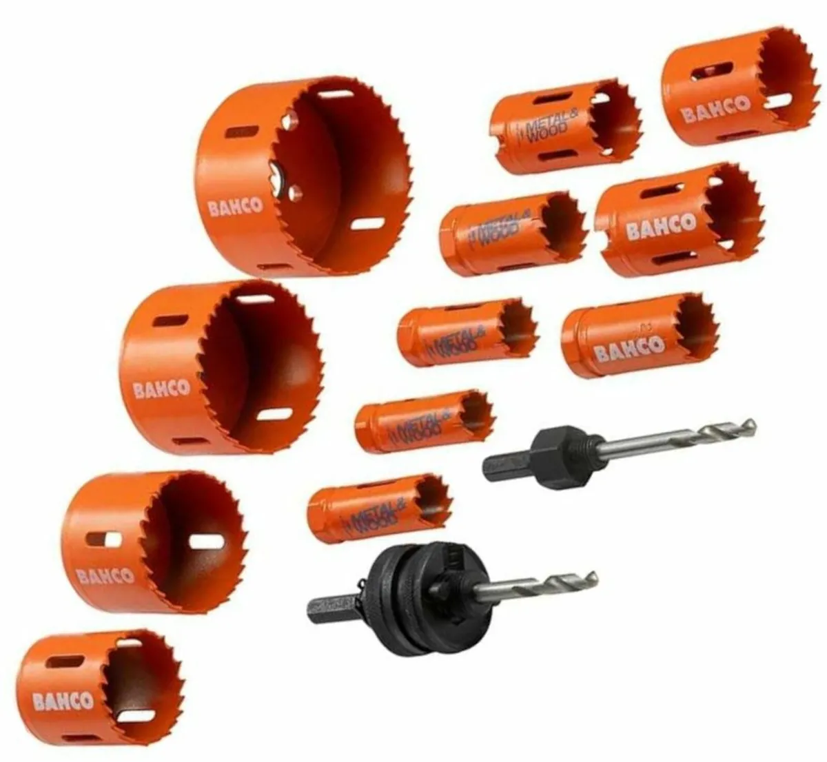 Bahco Sandflex® Plumber's Bi-Metal Holesaw Set - Image 2