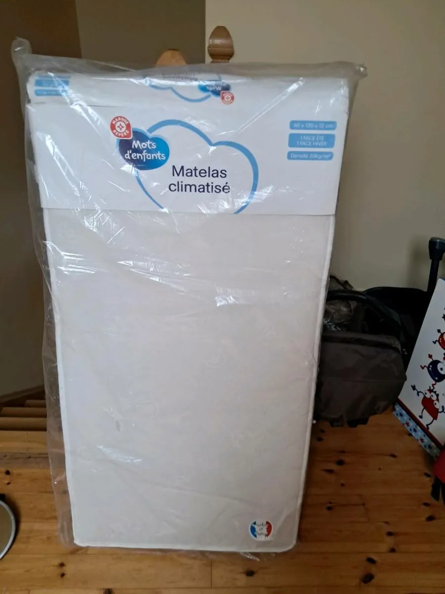 Cot matress -brand new - never used - Image 1
