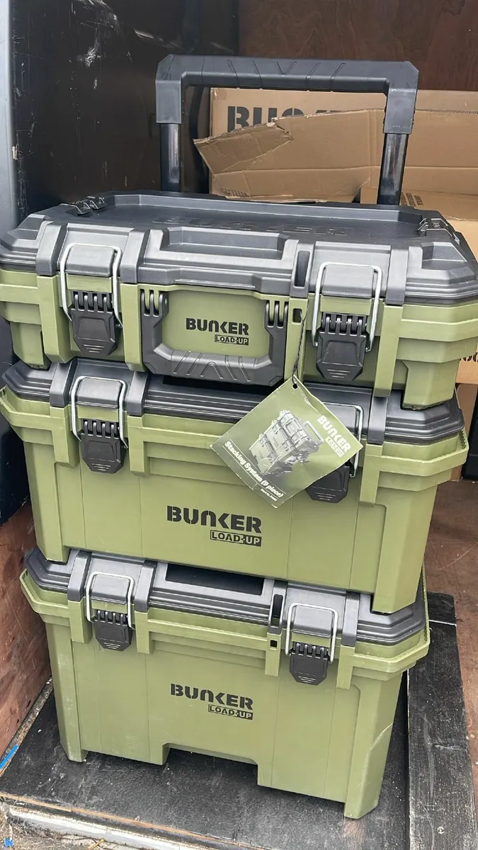 Bunker® 'LOAD-UP' 9 Piece Rolling Tool Storage - Image 3