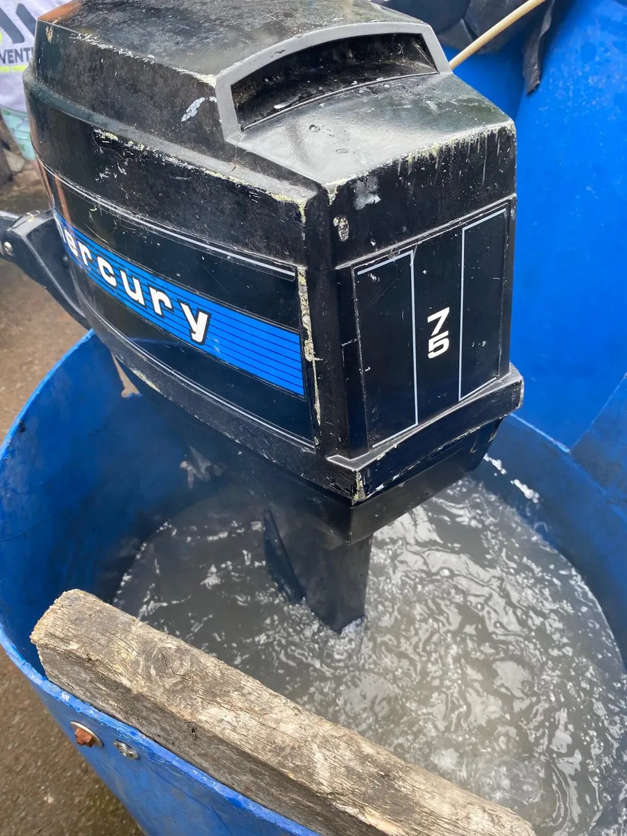 Mercury 7.5hp Boat engine - Image 1