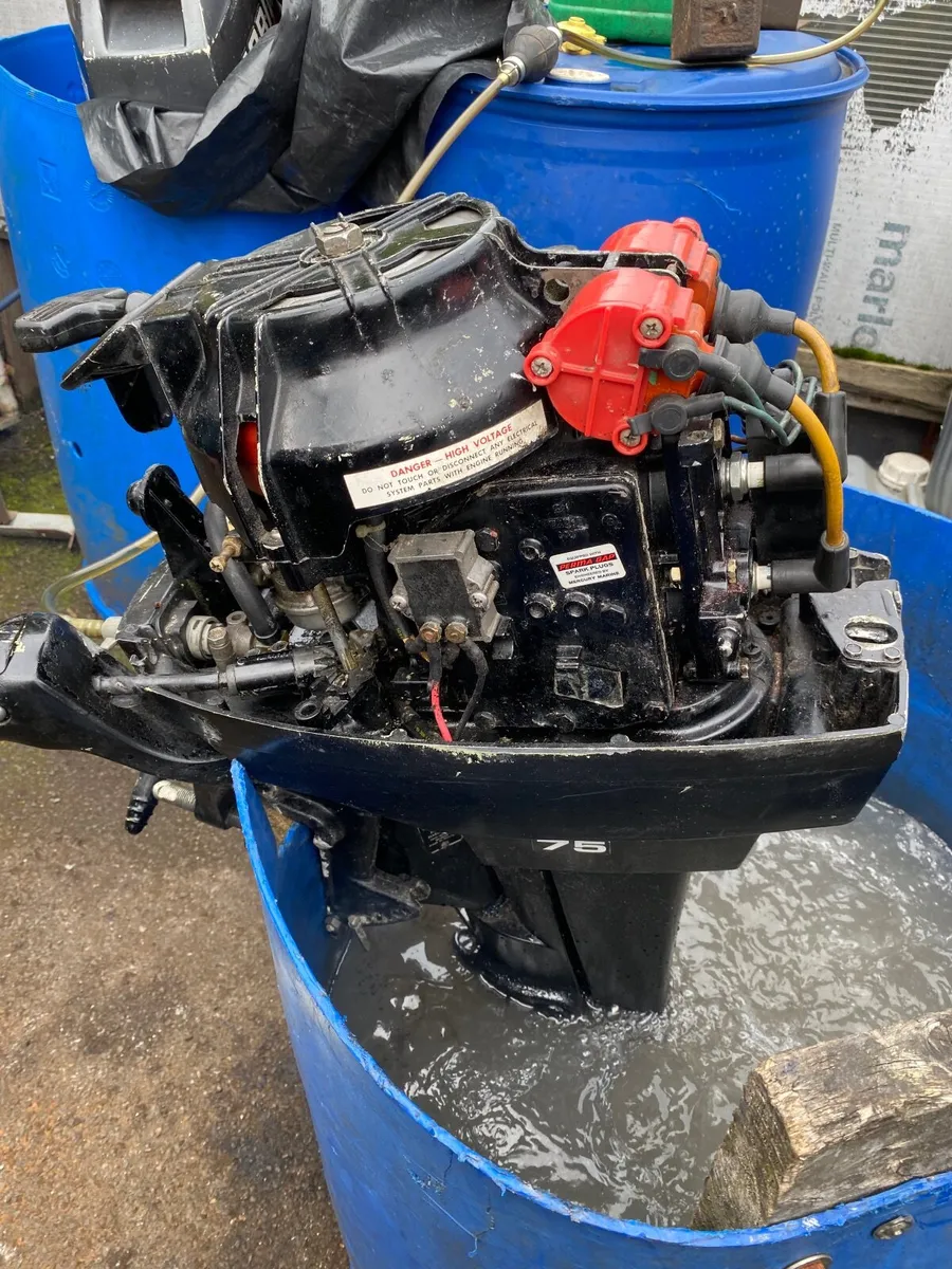 Mercury 7.5hp Boat engine - Image 3