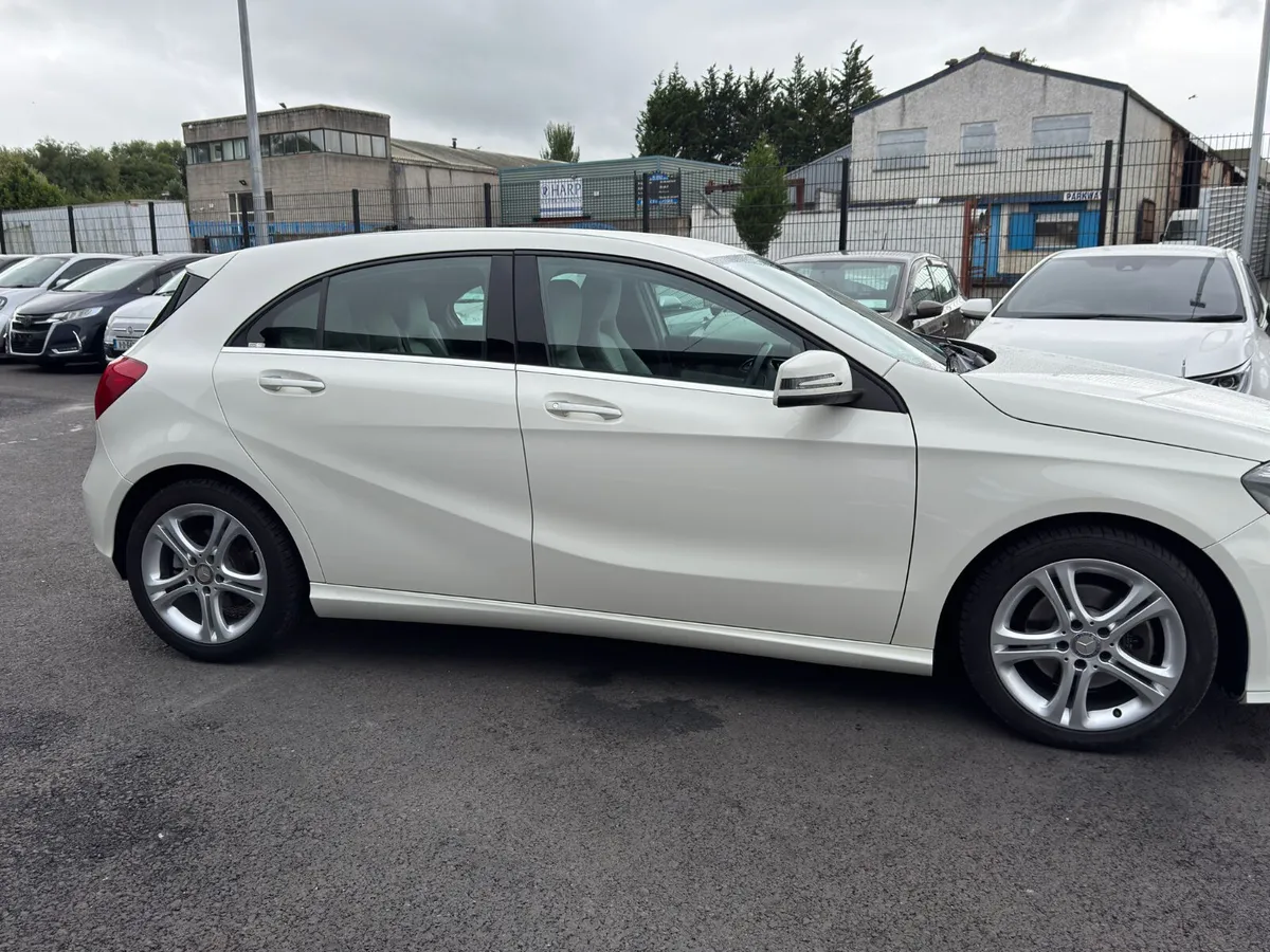 Mercedes Benz A Class 2015 white - Image 2
