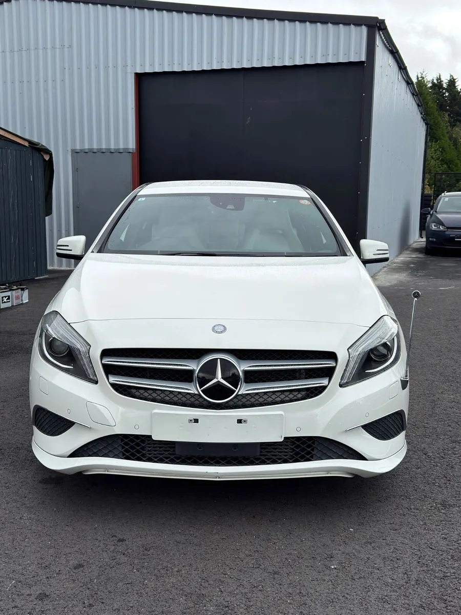 Mercedes Benz A Class 2015 white - Image 1
