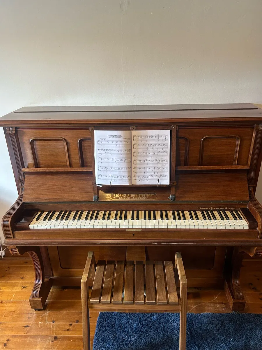 Upright piano for sale - Image 2