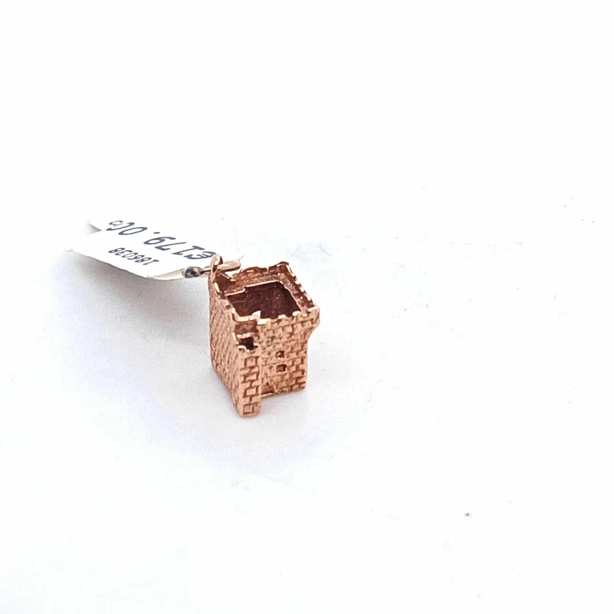 Blarney Castle Charm Pendant 9k Yellow Gold - Image 3
