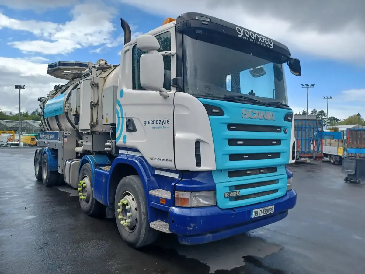 2008 Scania  R420  Water Recycler For Auction - Image 2