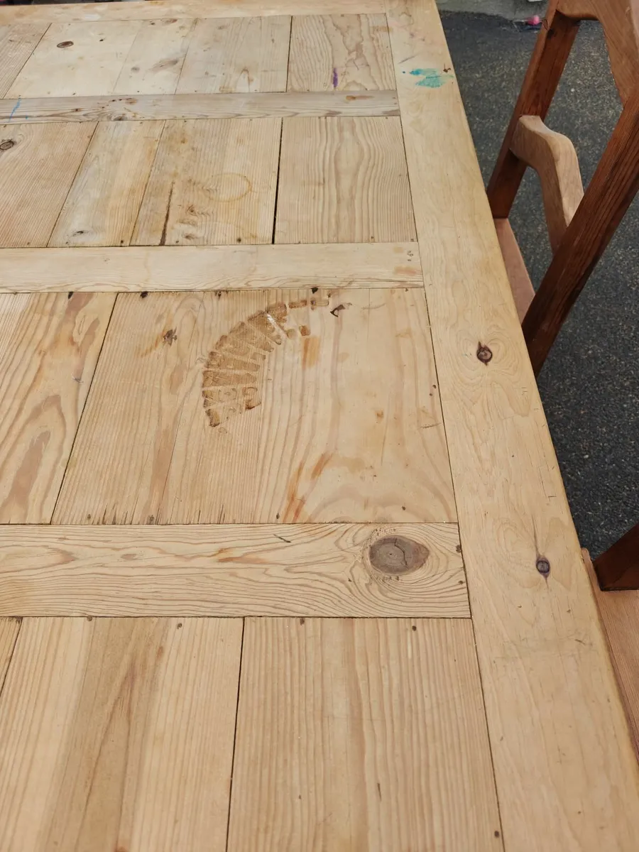 Solid Wood Dining table - Image 2
