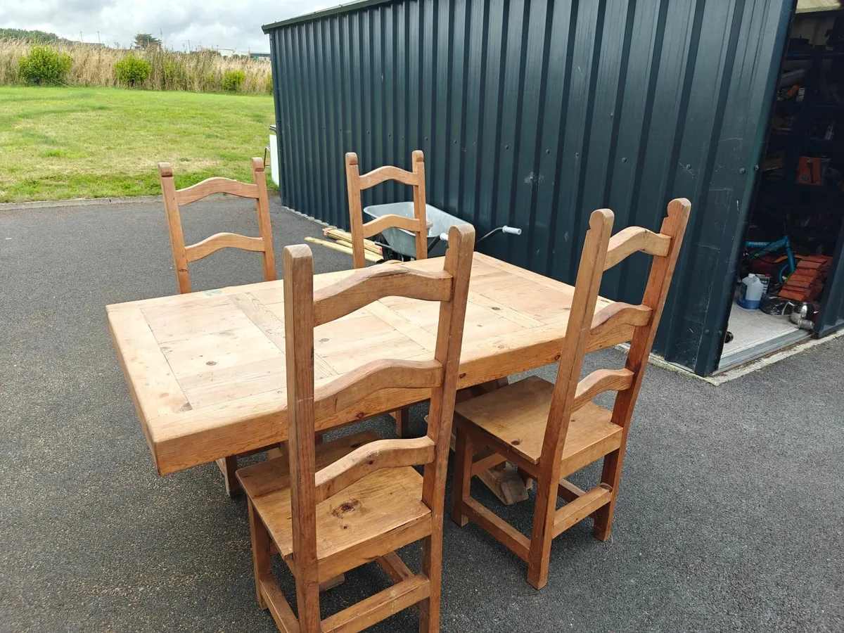 Solid Wood Dining table - Image 3