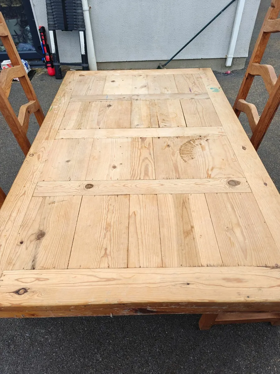 Solid Wood Dining table - Image 4