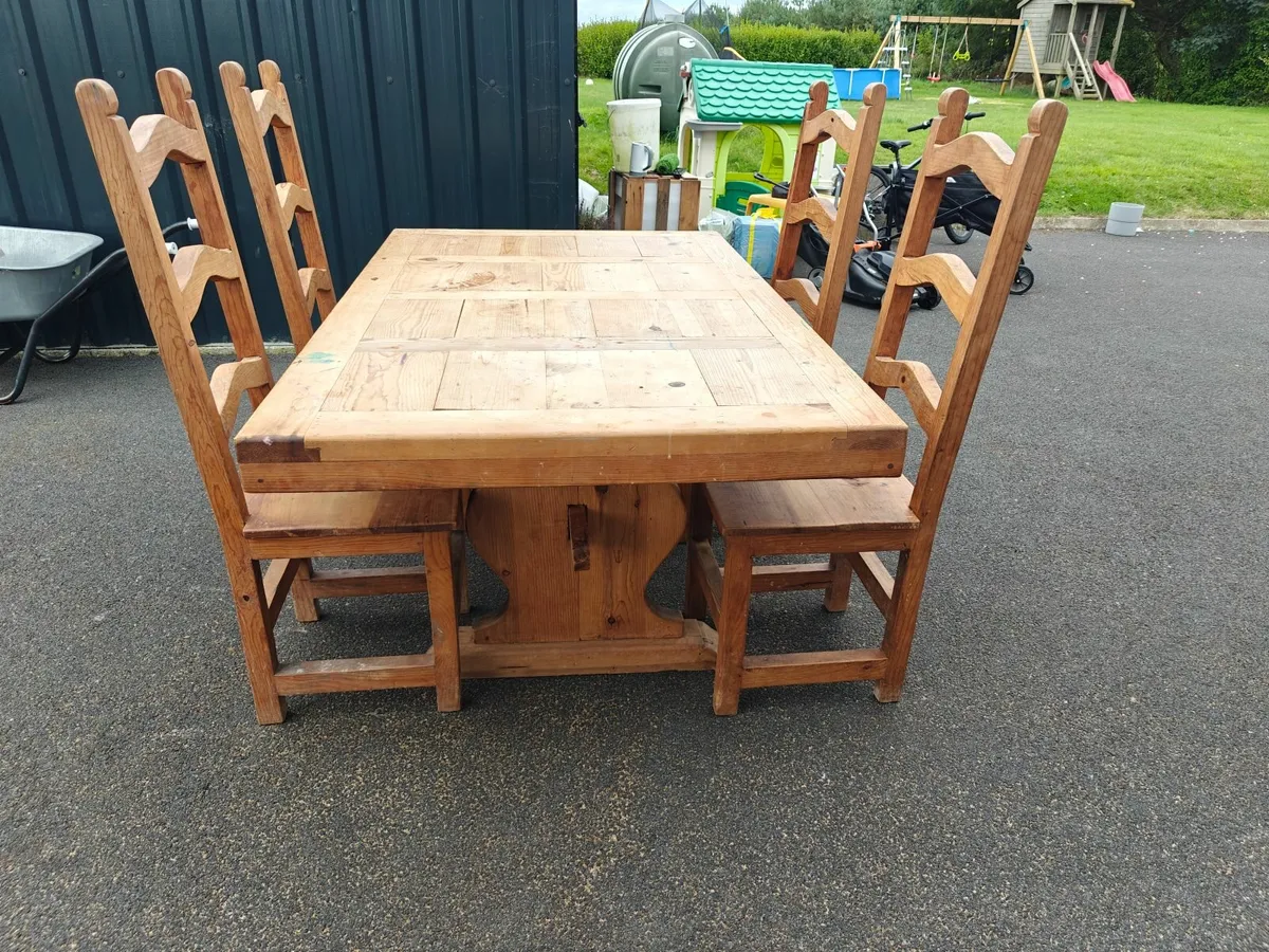 Solid Wood Dining table - Image 1
