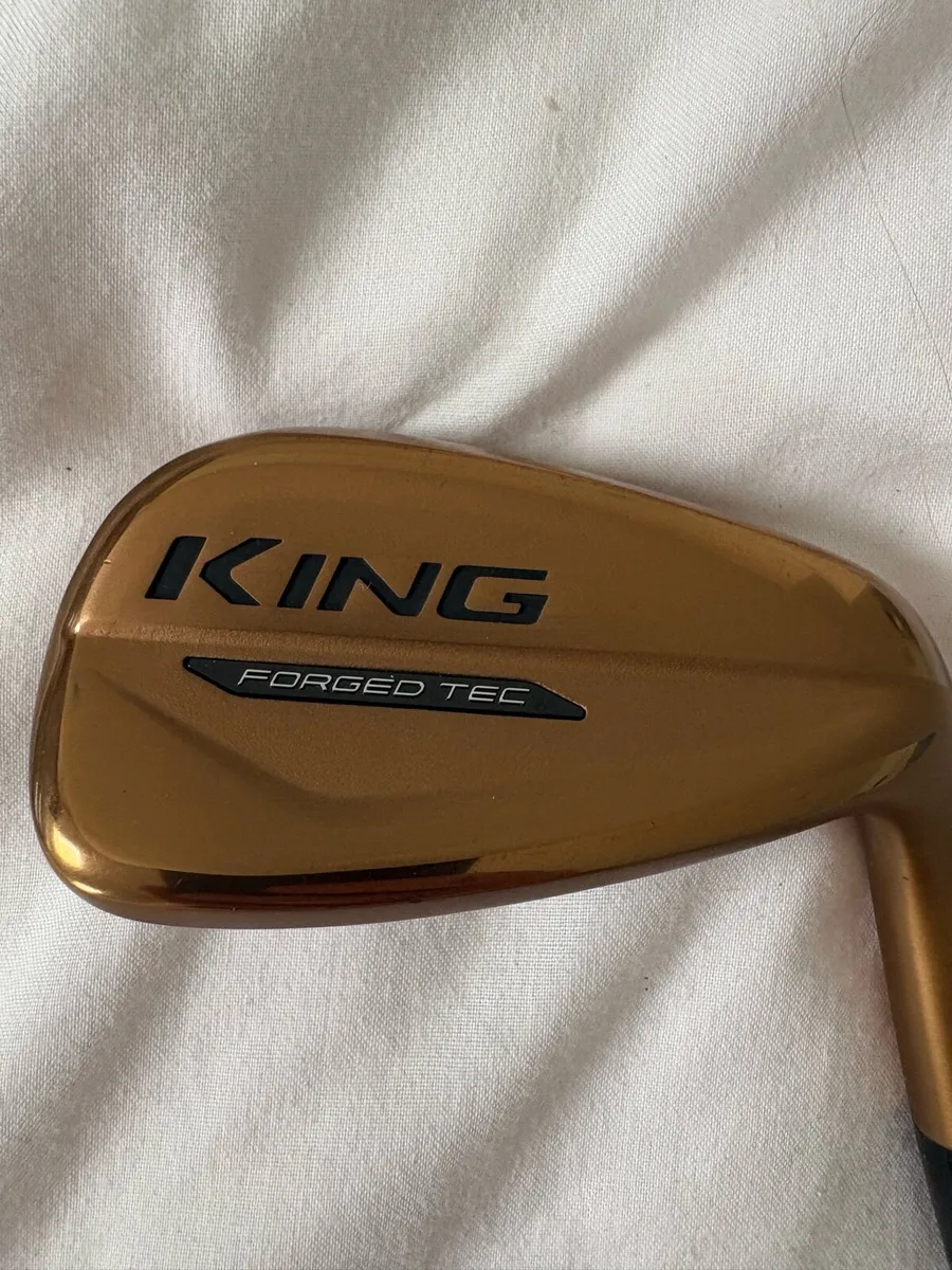 Cobra Forged TEC Copper Irons. - Image 1
