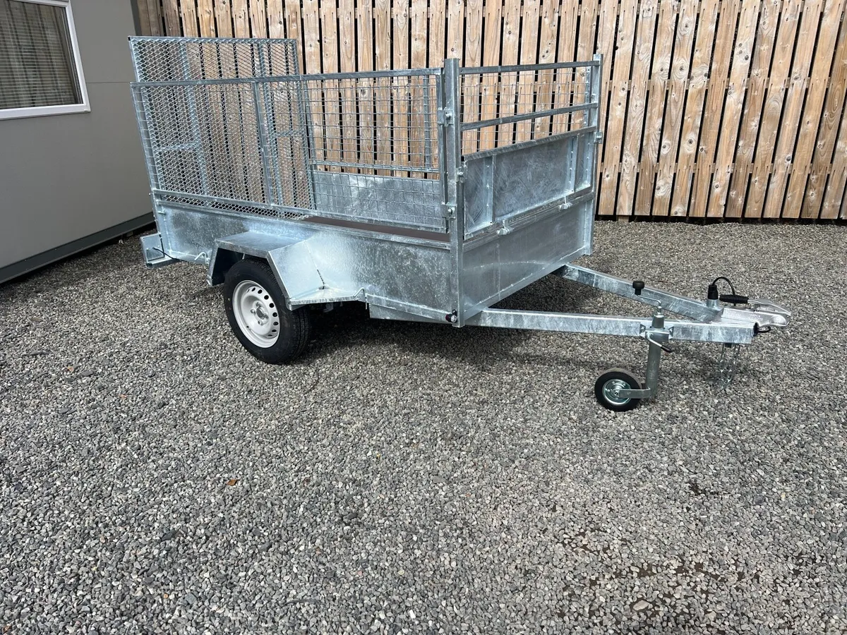 8.2ft x 4.2ft and 7ft x 4ft High Mesh Trailers - Image 2