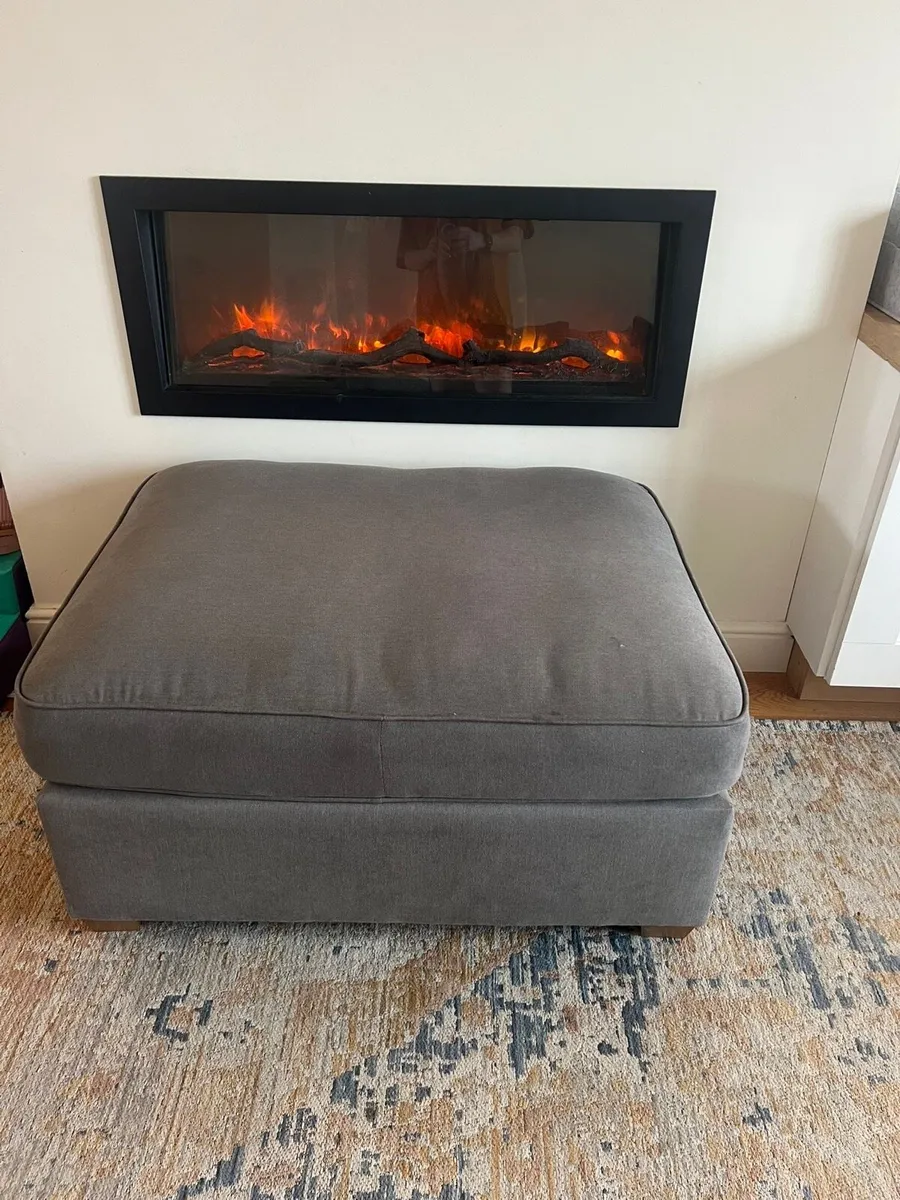 Fantasia Corner Sofa & Footstool - Image 2