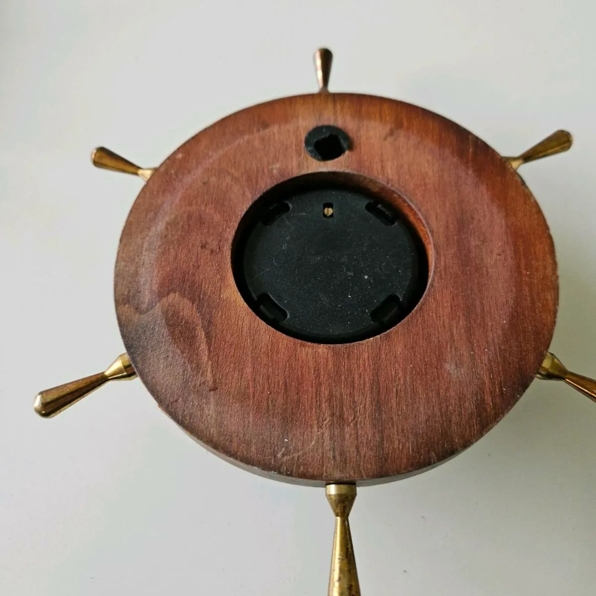 Ships wheel barometer - Image 4