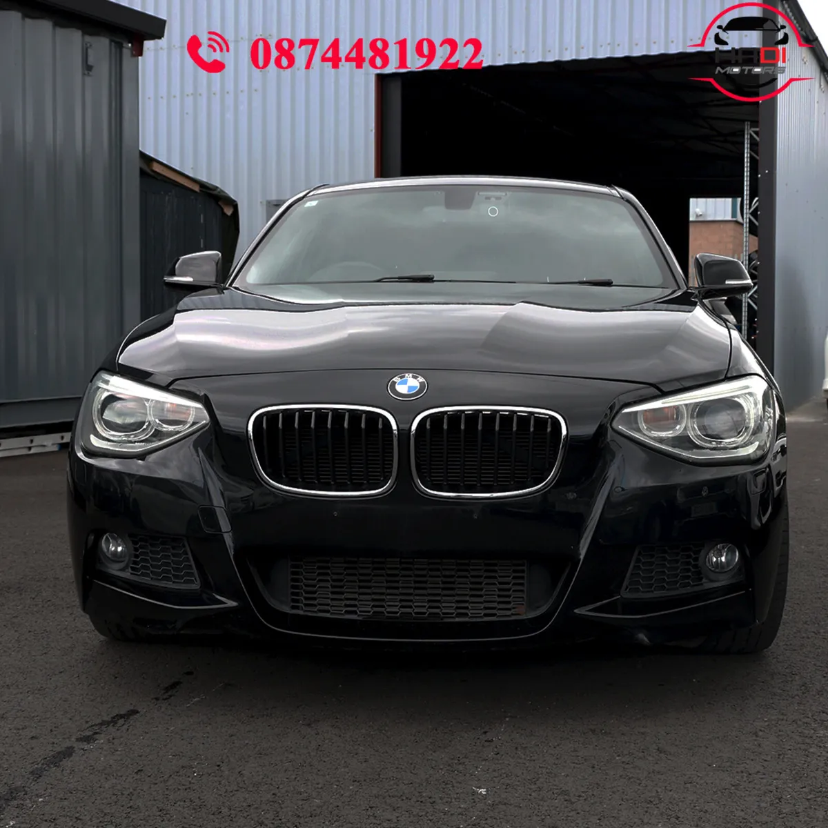 BMW 116I 2013 BLACK - Image 2
