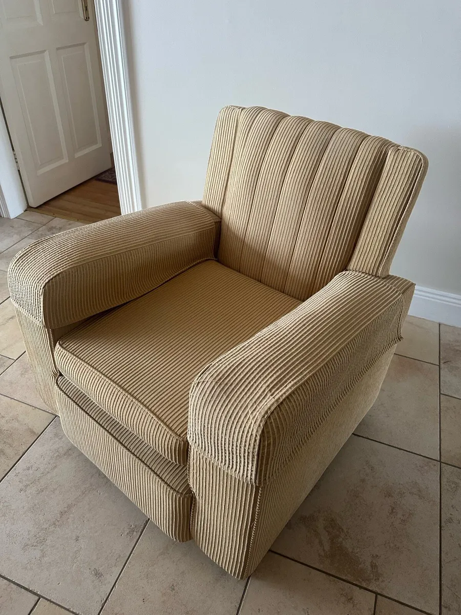Corded armchair - Image 2