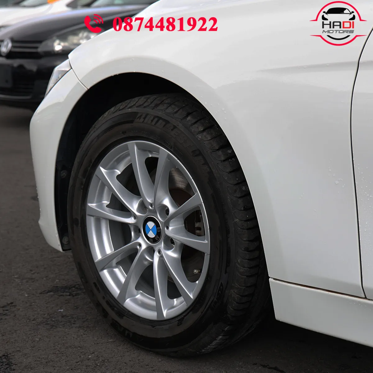 BMW 320I WHITE 2014 - Image 4