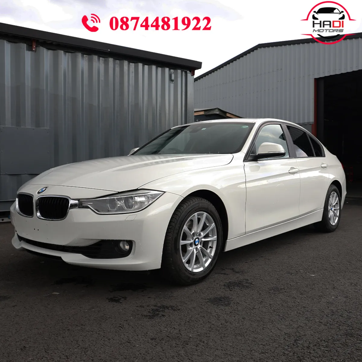 BMW 320I WHITE 2014 - Image 3