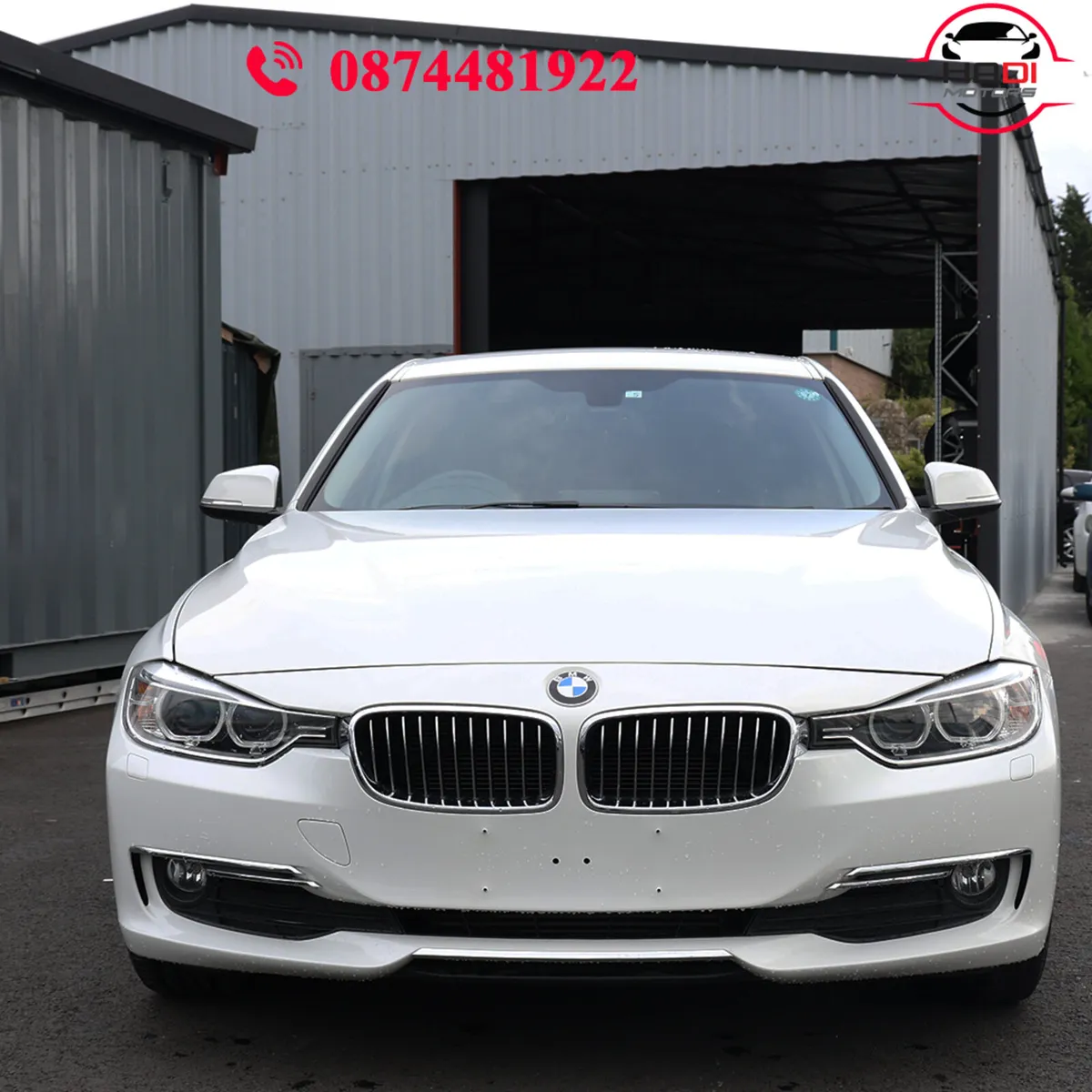 BMW 320D 2014 WHITE - Image 2