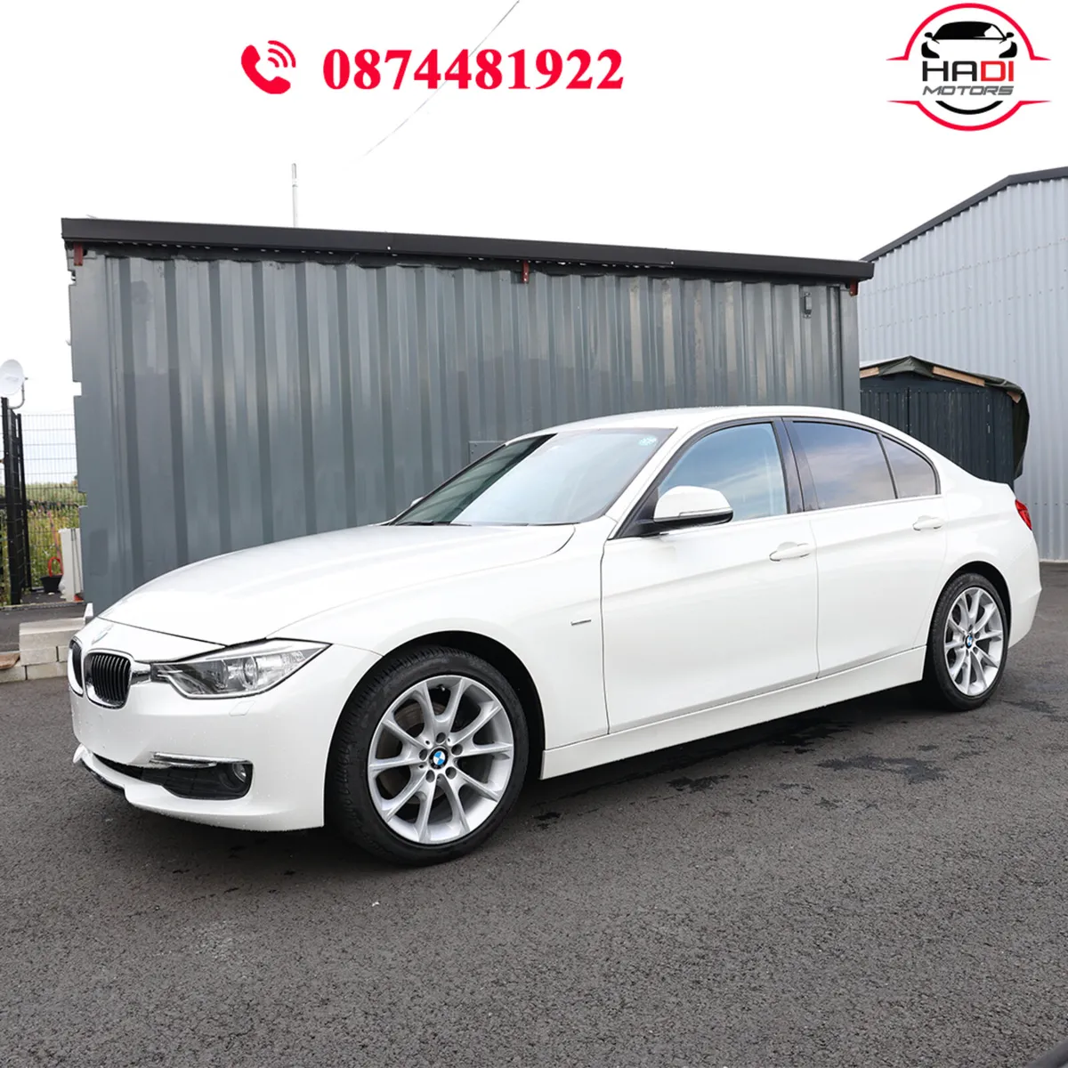 BMW 320D 2014 WHITE - Image 3