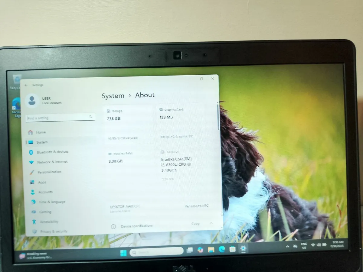 Dell Latitude E5470 14" i5 6th gen 8/256GB SSD - Image 3
